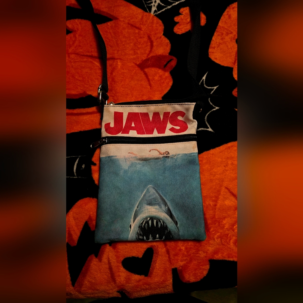 Jaws Themed Crossbody Bag